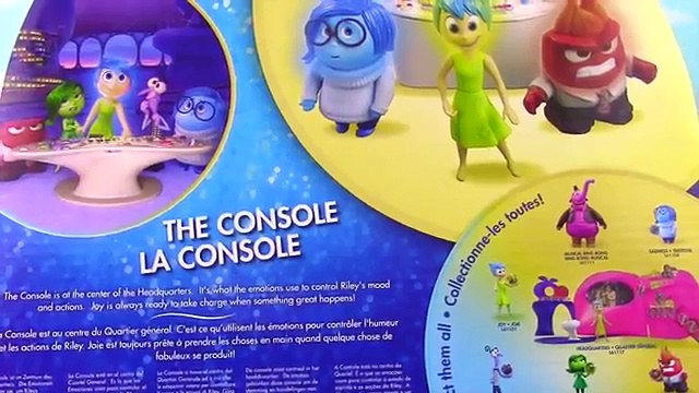 Внутри диснеевской студии Pixar из панели управления! Гнев отвращение печаль радость страх светящиеся фигурки с памятью