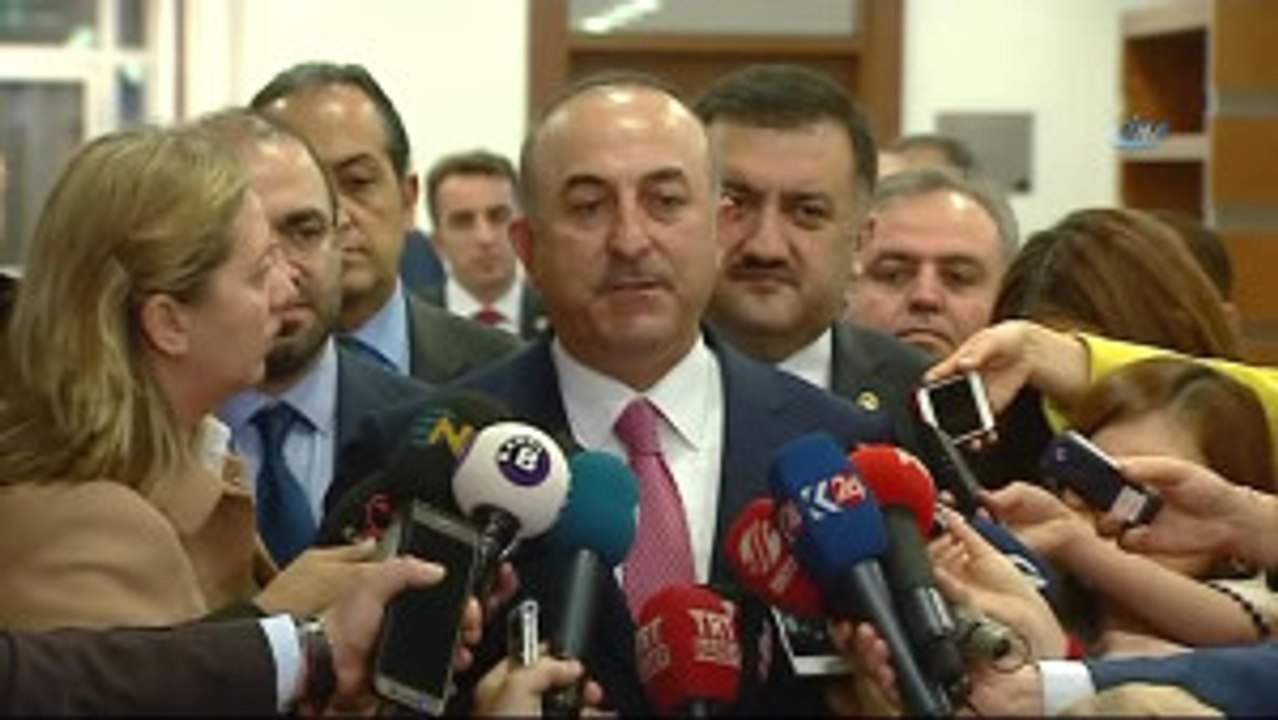 Dışişleri Bakanı Mevlüt Çavuşoğlu: "(Münbiç Operasyonu) Operasyon Henüz Başlamadı"Kanı Mevlüt...