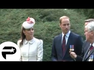 Le Prince William et Kate Middleton à Liège