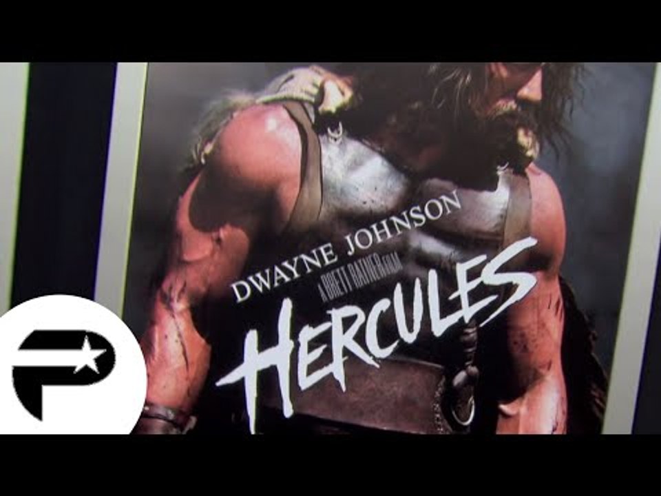 Irina Shayke, Dwayne Johnson - Hercules