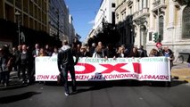 Yunanistan'da Kemer Sıkma Önlemleri Protesto Edildi