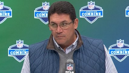 Ron Rivera 2017 NFL Combine press conference