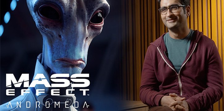 Kumail Nanjiani es Jarun Tann en Mass Effect Andromeda