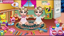 Juegos de Elsa - Elsa Mellizos Cuidado (Elsa Twins Care) - Juegos para niños ► LinieTv