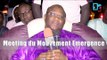 Meeting du mouvement émergence pour le développement de la solidarité avec le président Macky Sall