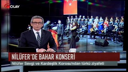 Nilüfer'de bahar konseri (Haber 02 03 2017)