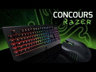 Concours Razer : Clavier BlackWidow et Souris Naga à gagner