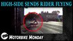 High-side sends rider FLYING | Motorbike Monday