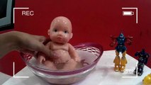 Jono Baby Doll Fun Playing With Robot Baby Doll Bath Time & Learn Colors BABY DOLL BABY DOLL