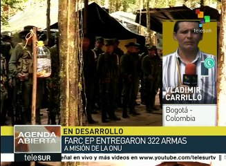 Colombia: FARC-EP no mostrarán imágenes a medios sobre el desarme