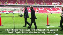 FIFA dismisses Confederations Cup security, pitch fear