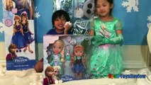 GIANT EGG SURPRISE OLAF WORLD BIGGEST Disney Frozen Videos Elsa Anna Toys Let it Go Ryan ToysReview