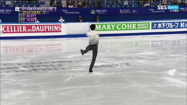 June-Hyoung LEE (KOR) 이준형 | SP | 2017-02-17 4CC Men Single