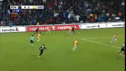 FC Aarau 1:2 FC Luzern (Swiss Cup 1 March 2017)