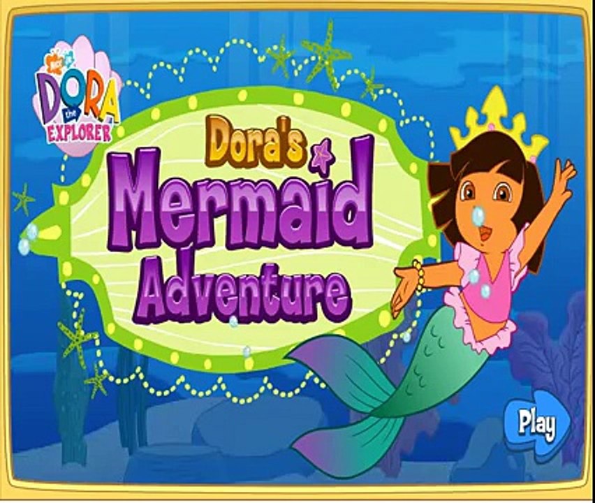 DORA LA EXPLORADORA SE CONVIERTE EN SIRENA! DOR...