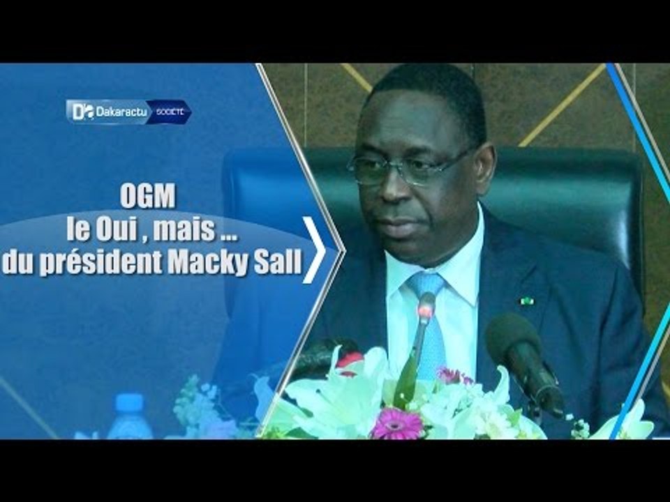 OMG :  le Oui, mais ...du président Macky Sall