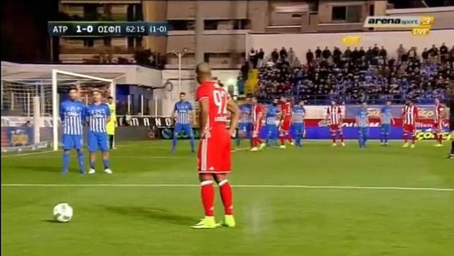 Jacques-Alaixys Romao Goal HD - Atromitos	1-1	Olympiakos Piraeus 02.03.2017