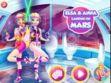 Elsa And Anna Landing On Mars | Best Game for Little Girls - Baby Games To Play