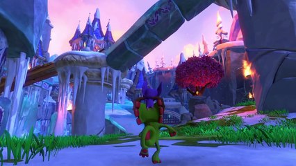 Yooka-Laylee : Bande annonce "Glitterglaze Glacier"