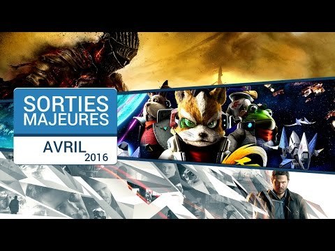 les sorties majeures des jeux vidéo : Avril 2016