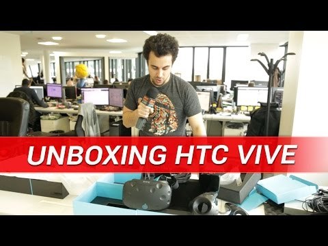 Unboxing : le casque HTC Vive avec Jeuxvideo.com - Panthaa