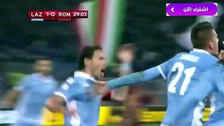 اهداف مباراة روما ولاتسيو 0_2 - كأس ايطاليا