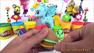 #Play Doh MY LITTLE PONY #Surprise Eggs P#layDoh Rainbow Dash My Little Pony Style