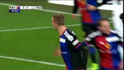 Goal Janko (1 1) Basel vs FC Zurich