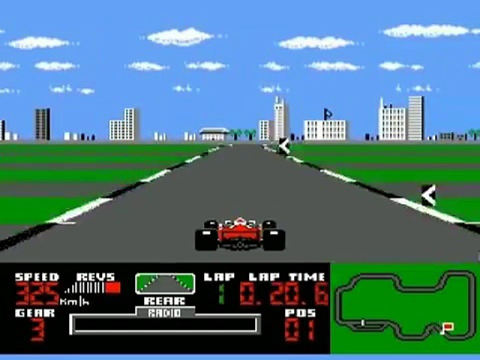 Ferrari Grand Prix Challenge - gameplay NES
