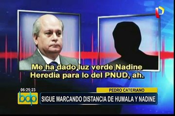 Download Video: Pedro Cateriano sigue marcando distancia de Ollanta Humala y Nadine Heredia