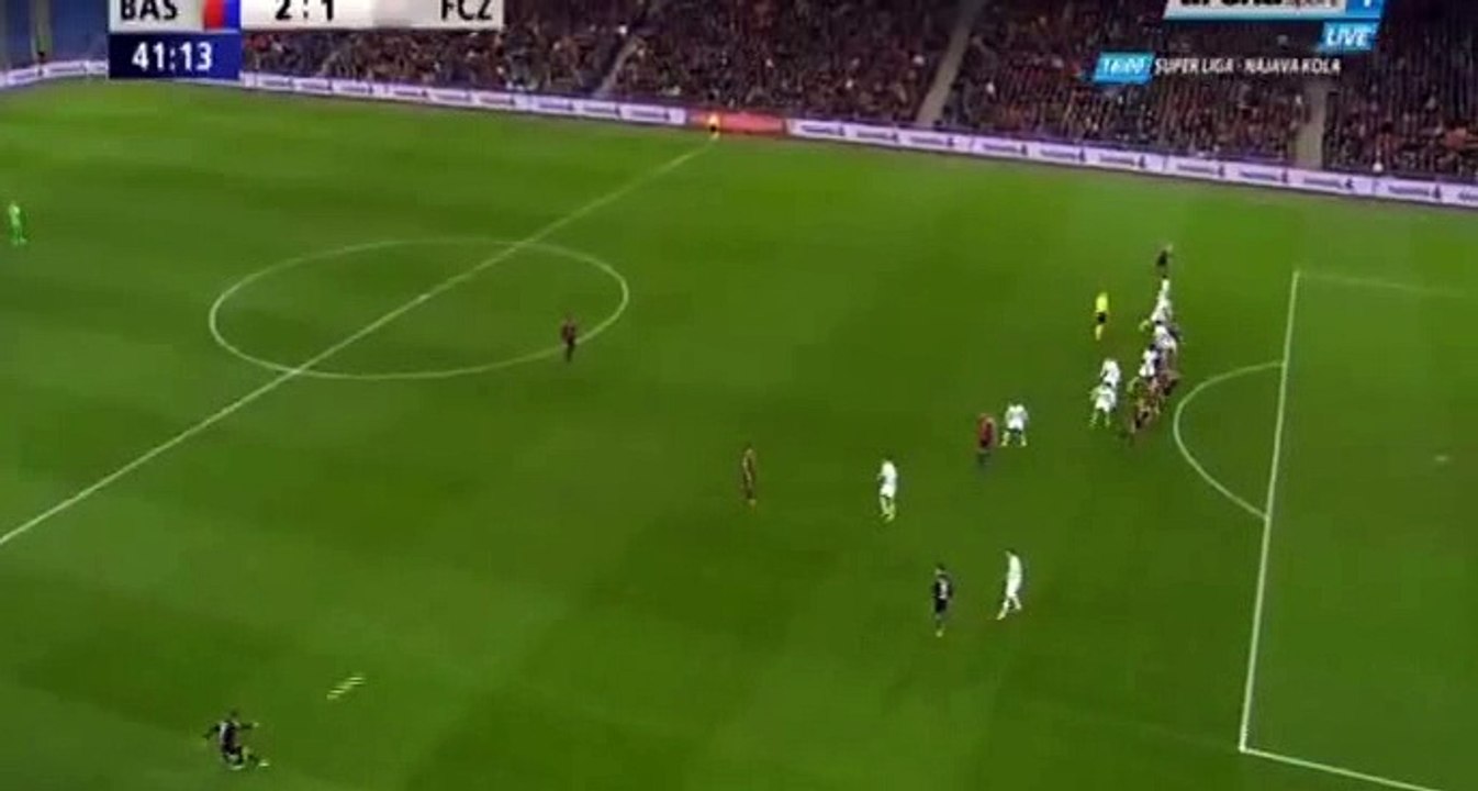 Michael Lang GOAL HD - Basel 2-1 Zurich 02.03.2017