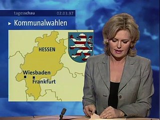 Tagesschau | 02. März 1997 20:00 Uhr (mit Eva Hermann) | Das Erste