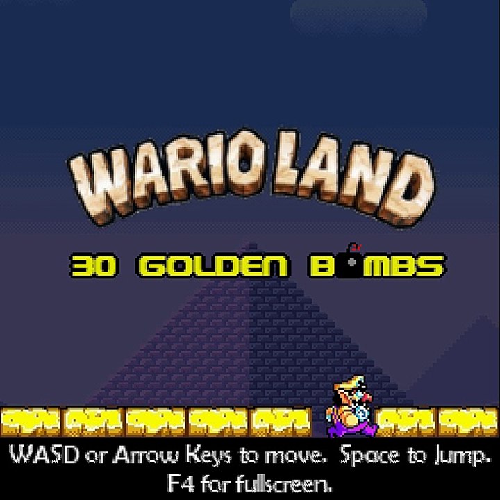 Wario Land: 30 Golden Bombs - Playthrough