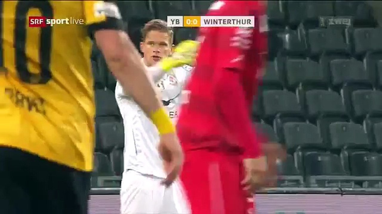 Young Boys 1:0 Winterthur A.PS (Swiss Cup 1 March 2017)