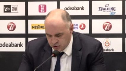 Pablo Laso: "Galatasaray İyi Oynadı"