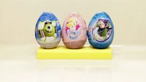 Surprise Eggs Disney Princess Toy Story 3 Monsters University Pixar