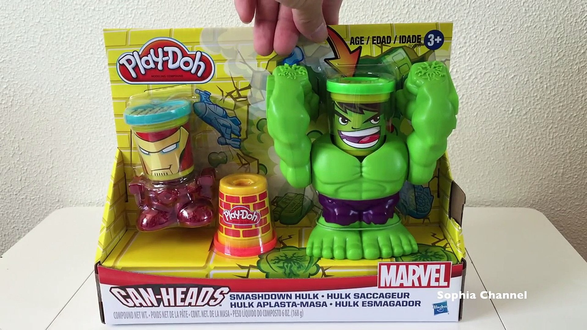 play doh smashdown hulk