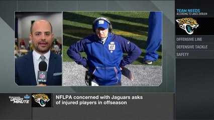 Garafolo: Jaguars' injured players policy rubbing agents the wrong way