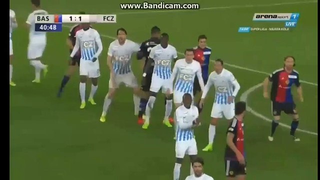Michael Lang Amazing Goal - FC Basel vs FC Zürich 2-1 Swiss Cup 02.03.2017 (HD)