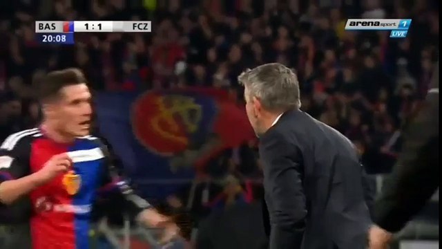 Marc Janko Goal - FC Basel vs FC Zürich 1-1 Swiss Cup 02.03.2017 (HD)