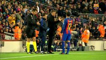 Barça mostra reações de Luis Enrique contra Sporting Gijón, seu primeiro clube