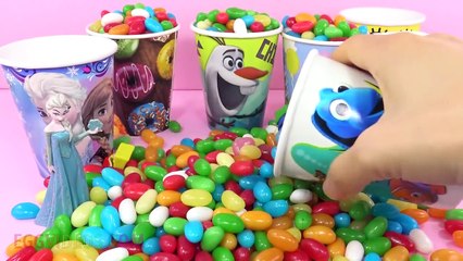 Disney Jelly Bean Surprise Princess Sofia Elsa Ariel Dory Olaf SpongeBob Peppa Pig Mashems Toys
