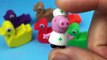 Play Doh Patos Sorpresa Juguetes de Peppa Pig, Papá Pig, Mamá Pig, George Pig por el SR Juguetes Colle