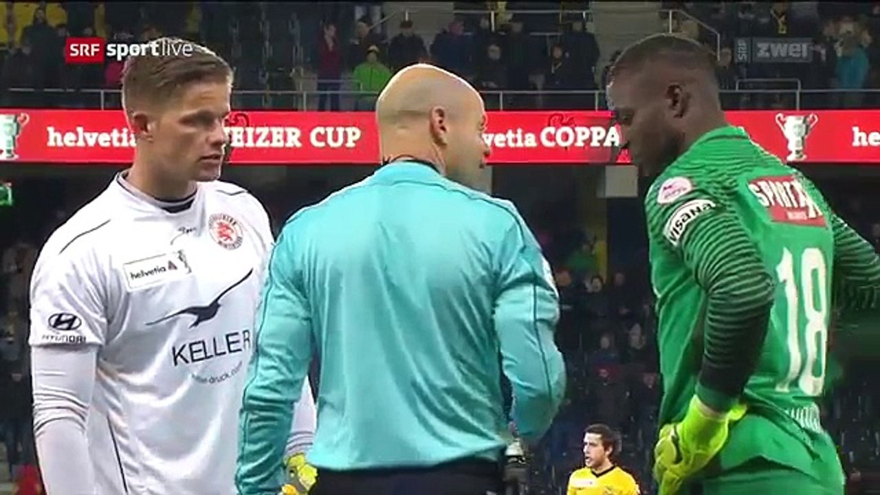 Young Boys 2:2 Winterthur A.PS (Swiss Cup 1 March 2017)