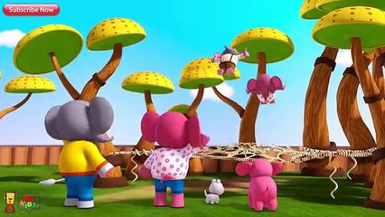 El señor Divertido Elefante | Elefante | Animal Canciones | Pinkfong Canciones para Niños
