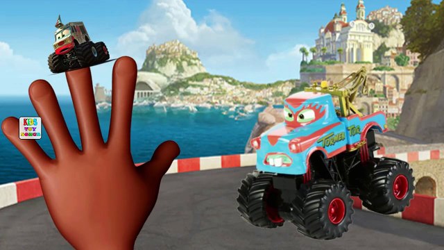 Палец Семья Дисней Молния МакКуин | Дисней Тачки Монстр Finger Семья Дети Потешки