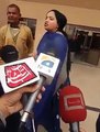 A Woman is Abusing Shehbaz Sharif in Gujranwala