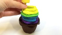Play Doh My Little Pony Rainbow Dash Playdough Rainbow Cupcake Recipe