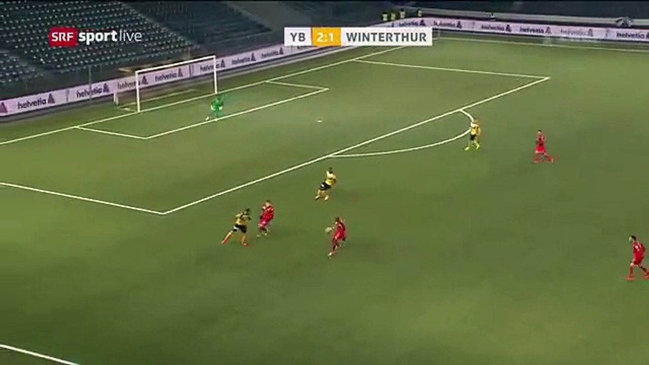Young Boys 2:2 Winterthur A.PS (Swiss Cup 1 March 2017)