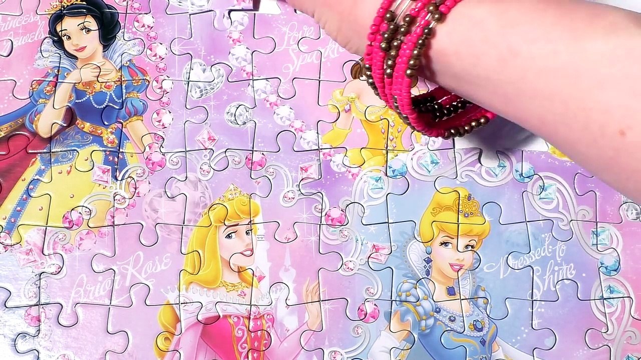 Clementoni JEWELS PUZZLE Disney Princess Games 104-piece Kids Toddler Puzzels De